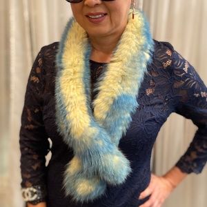 Comfy Fox Fur Scarf